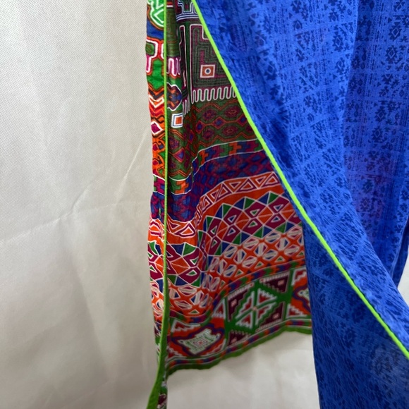 Embroidered colorful Ethnic Dress Shirt Tunic Alkaram Studio Xs. - Picture 4 of 6